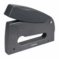 Clavadora manual RATIO ACR150 gris con sistema Action Press para reducción de esfuerzo.