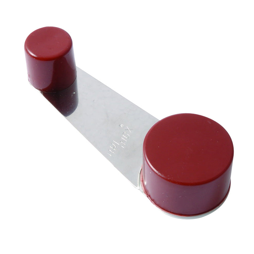 Tope de puerta giratorio BRINOX color marrón para protección de paredes
