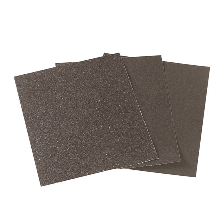 Hojas de tela esmeril Wolfcraft de 230x280 mm para lijado profesional
