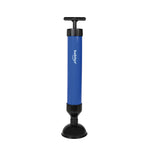 Desatascador neumático Habitex para fregaderos y baños con ventosa estrecha y mango ergonómico.