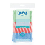 Pack de 3 bayetas de microfibra Maya Microtex Idea 3 en colores azul, rojo y verde de 30x32 cm.