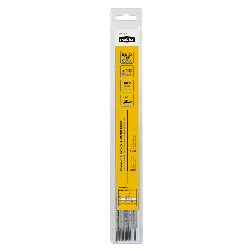 Electrodos Soldadura Blíster Ratio Ratio — Accesorios, Recambios y Consumibles
