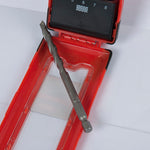 Detalle de broca para pared con vástago hexagonal de 1/4 de pulgada especial para herramientas cordless.