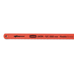 Detalle de hoja de sierra bimetal RATIO 24 TPI 300mm flexible color naranja