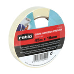 Cinta de enmascarar Ratio 18mm x 45m para perfiles estrechos y marcos de ventanas