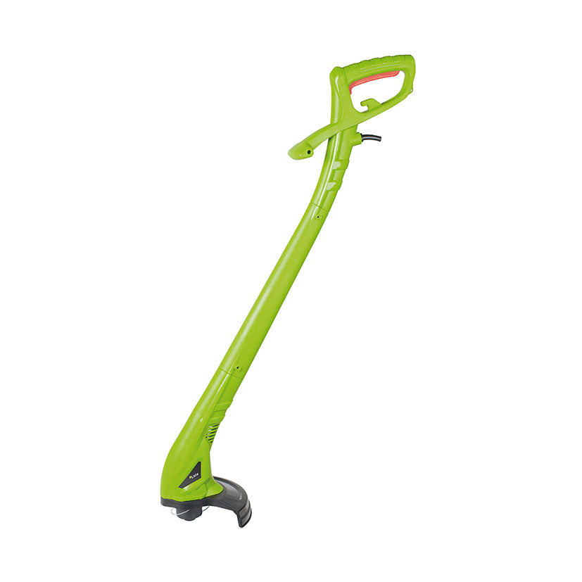 Cortabordes eléctrico Lista CBE 250N en color verde con diseño ergonómico y empuñadura auxiliar.