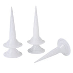 Set de 5 boquillas de recambio blancas para pistola de mortero y selladores de alta densidad.