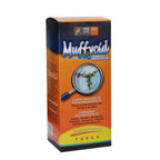 Caja de presentación del limpiador higienizante profesional Faren Muffyxid concentrado para interior y exterior.
