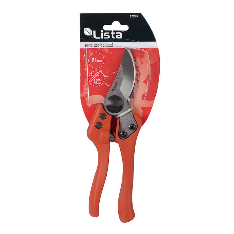 Blíster de tijera de poda Lista 6733 N serie profesional con capacidad de corte de 25mm