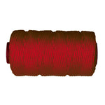 Bobina de hilo trenzado rojo EHS 8842 de alta visibilidad para marcaje y amarre.