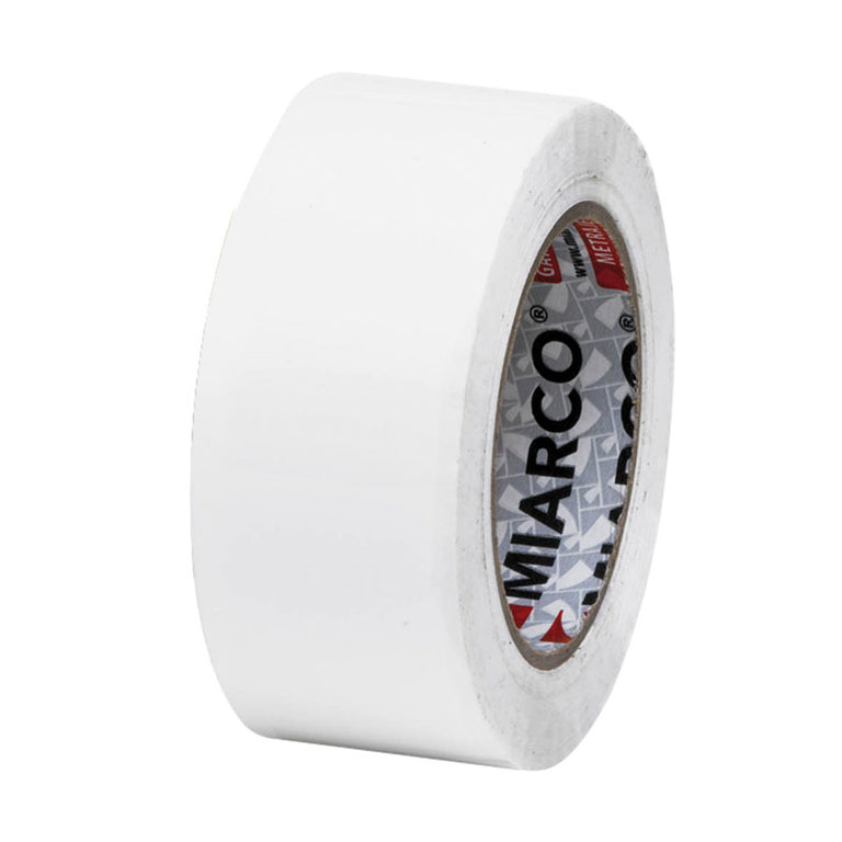 Cinta adhesiva MIARCO blanca pack de 6 unidades para sellado de cajas