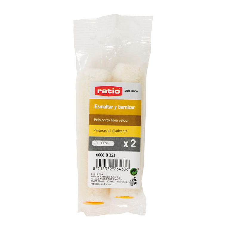 Minirodillo Esmaltar y Barnizar Ratio Serie Brico. Ratio — Rodillos y Accesorios