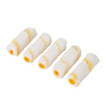 Set de 5 recambios de minirodillo antigota RATIO de poliamida blanca y amarilla