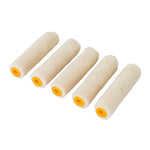 Pack de 5 recambios de minirodillo velour RATIO de 11 cm para acabados finos
