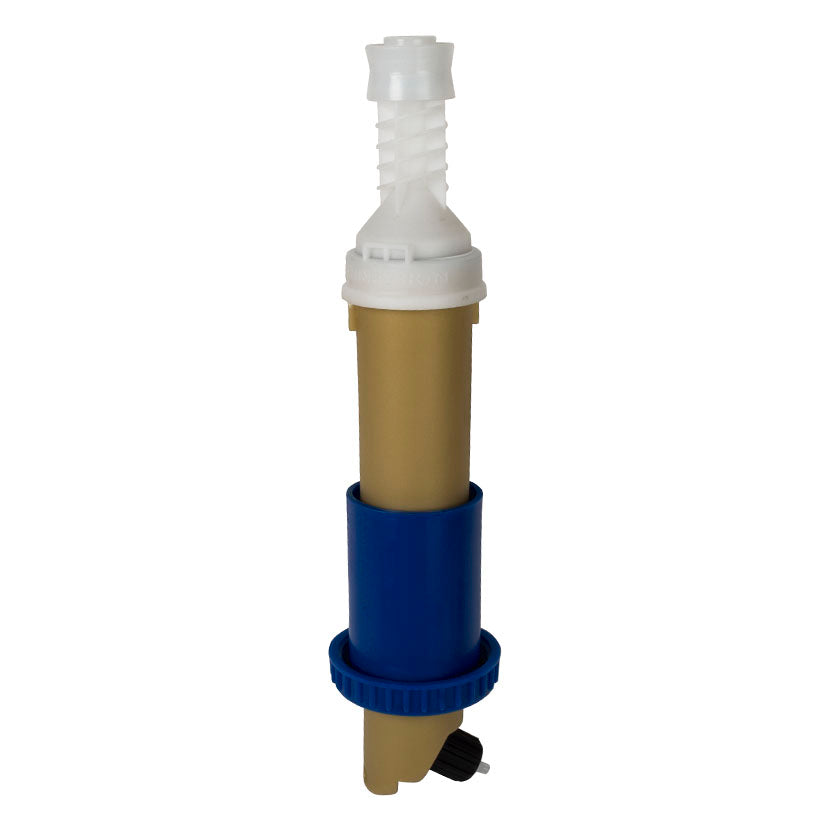 Bomba de recambio interna para pulverizadores Di Martino en colores blanco y azul