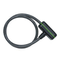 Candado de cable para bicicleta CITADEL Tokyo CS 60/8/K de 60 cm de largo y 8 mm de diámetro en color negro