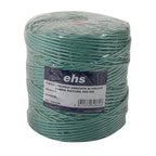 Bobina de cuerda de polipropileno trenzado EHS 4mm verde y blanca con carga de rotura 200kg.
