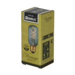 Caja de bombilla DUOLEC Vintage T45 40W 160 lúmenes luz cálida 2300K regulable.