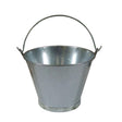 Cubo Cónico Galvanizado Flores Cortés