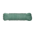 Cuerda de plástico trenzado EHS bicolor blanco y verde de 4mm de diámetro en formato madeja