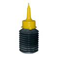 Engrasador de fuelle Garland color gris y amarillo para lubricación de cabezales de desbrozadora