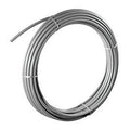 Rollo de tubería de polibutileno gris flexible para instalaciones de fontanería