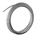 Rollo de tubería de polibutileno gris flexible para instalaciones de fontanería