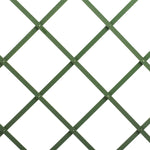 Estructura de rombos de celosía plástica verde Catral