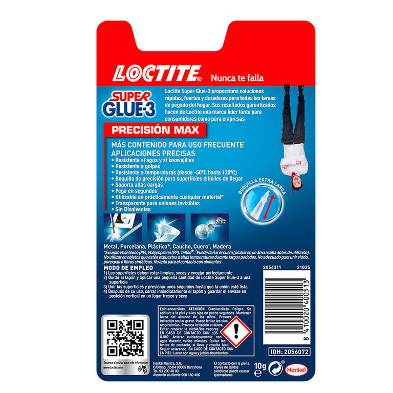 Adhesivo Instantáneo Loctite Super Glue-3 Loctite — Adhesivos Instantáneos