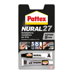 Blíster Pattex Nural 27 soldadura metálica en frío 22ml rápido 5 min