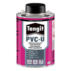 Lata de adhesivo Tangit PVC-U de 500g con pincel aplicador para tuberías de presión