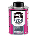 Lata de adhesivo Tangit PVC-U de 500g con pincel aplicador para tuberías de presión