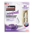 Rubson Minifresh Deshumidificador Armarios Lavanda 2x50g