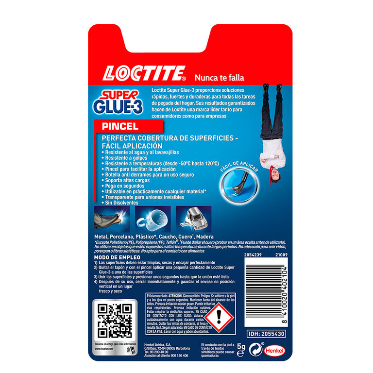 Adhesivo Instantáneo Loctite Super Glue-3 Loctite — Adhesivos Instantáneos