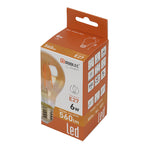 Embalaje bombilla LED DUOLEC Classic Vintage E27 6W luz cálida