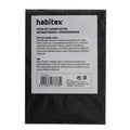 Filtro de carbón activo Habitex H1200 antibacteriano y desodorizador, vista frontal del envase con especificaciones.