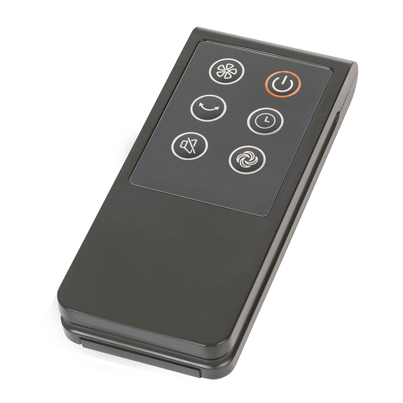 Mando a distancia para ventilador Habitex con iconos de velocidad, oscilación y temporizador