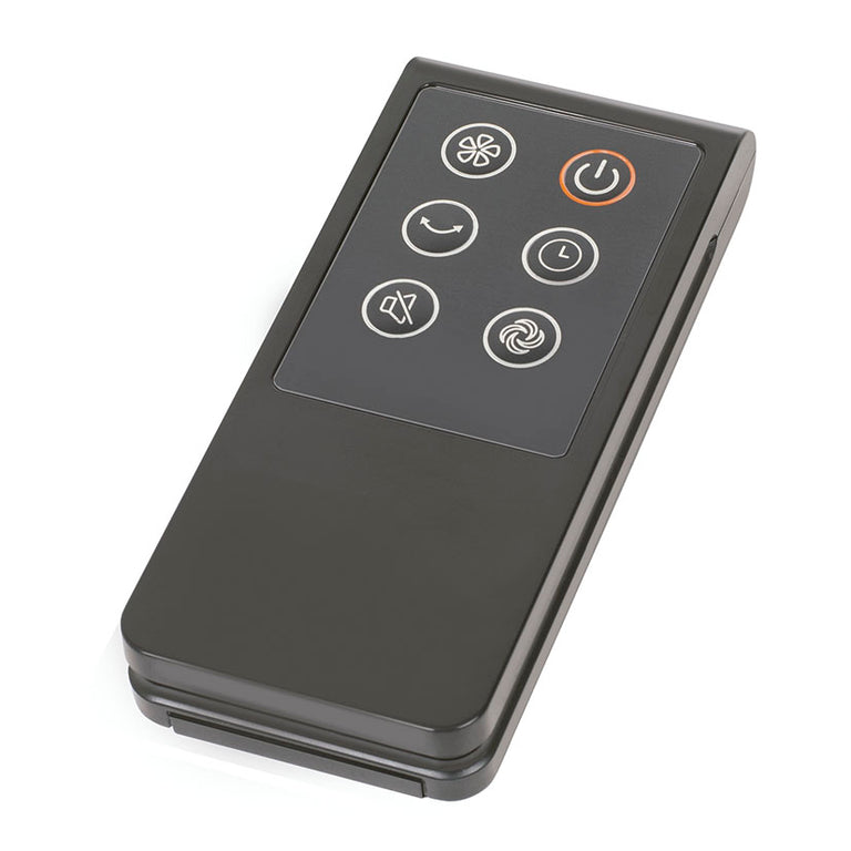 Mando a distancia para ventilador Habitex con iconos de velocidad, oscilación y temporizador