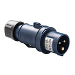 Clavija industrial Famatel 2P+T 16A 230V azul IP44