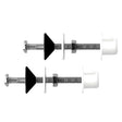 Tornillos Cisterna WC Fominaya M6x80mm Inox (2 uds)