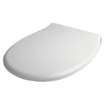 Tapa de WC TATAY Polo en color blanco brillante con diseño ergonómico y cierre estándar