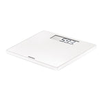 Báscula digital SOEHNLE Style Sense Safe 100 blanca con pantalla LCD de lectura fácil.