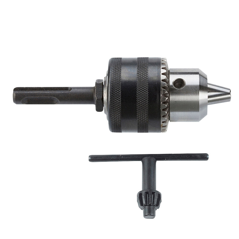 Portabrocas Ratio 13mm con adaptador SDS-Plus y llave de apriete manual