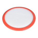 Filtro de esponja circular de recambio con borde naranja para aspirador Habitex