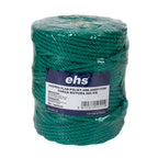 Bobina de cuerda de polietileno verde EHS 5mm x 100m para usos náuticos y agrícolas