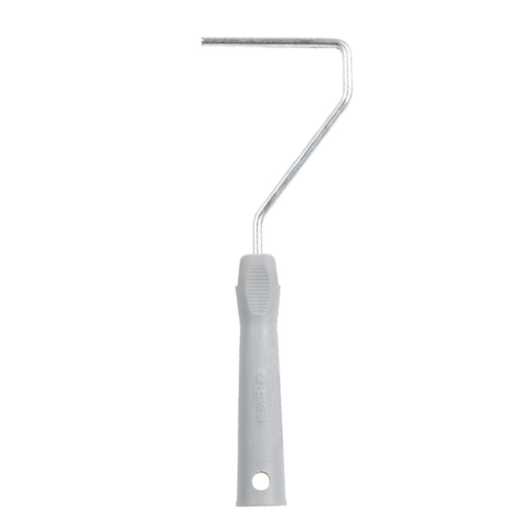 Varilla para mini rodillo de pintura con acabado cincado resistente a la corrosión.