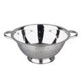 Colador escurridor IBILI de acero inoxidable de 24 cm con base y asas laterales