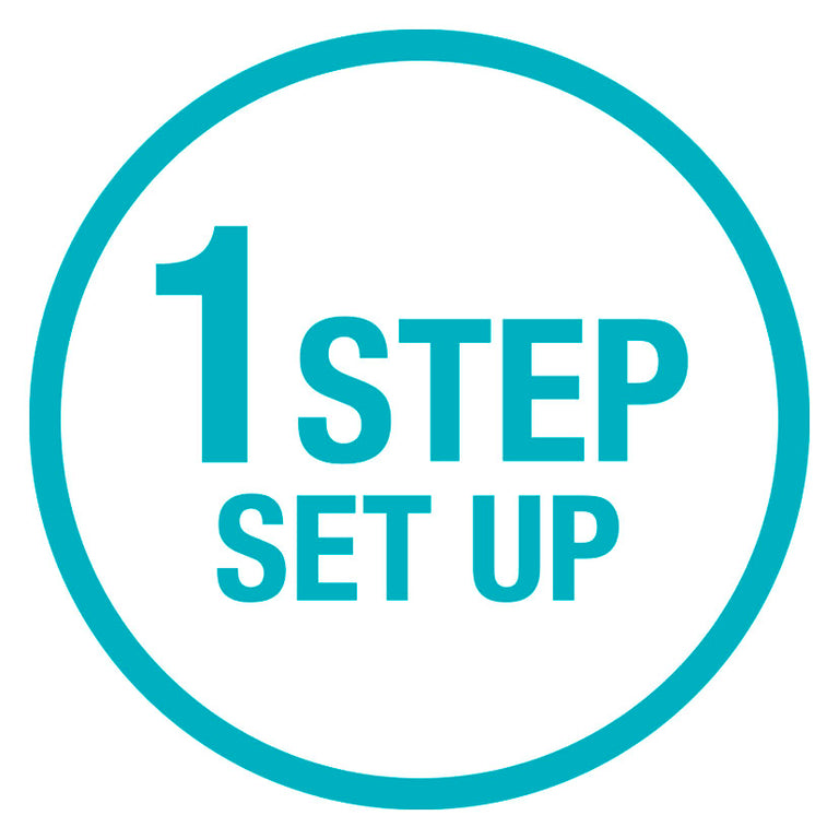 Icono 1 Step Set Up que destaca la facilidad de programación del temporizador GARDENA