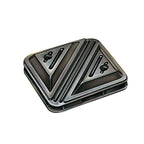Trampa individual para cucarachas CUCAL de diseño cuadrado con doble entrada de cebo