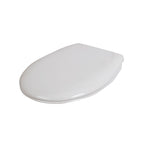 Tapa de WC Estoli Reina en color blanco con diseño ergonómico y acabado brillante de alta resistencia.